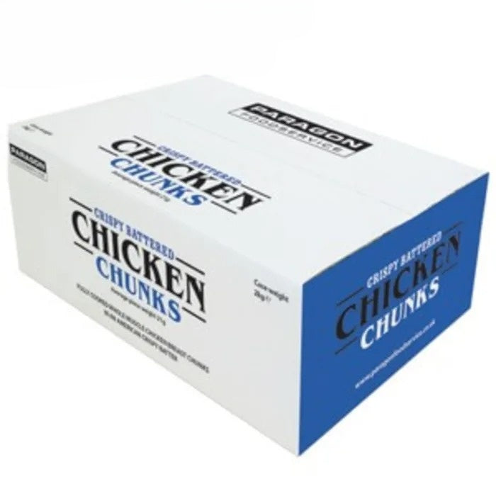 MASParagon Halal Fully Cooked Whole Muscle Battered Chicken Chunks- 1x2kg-Food