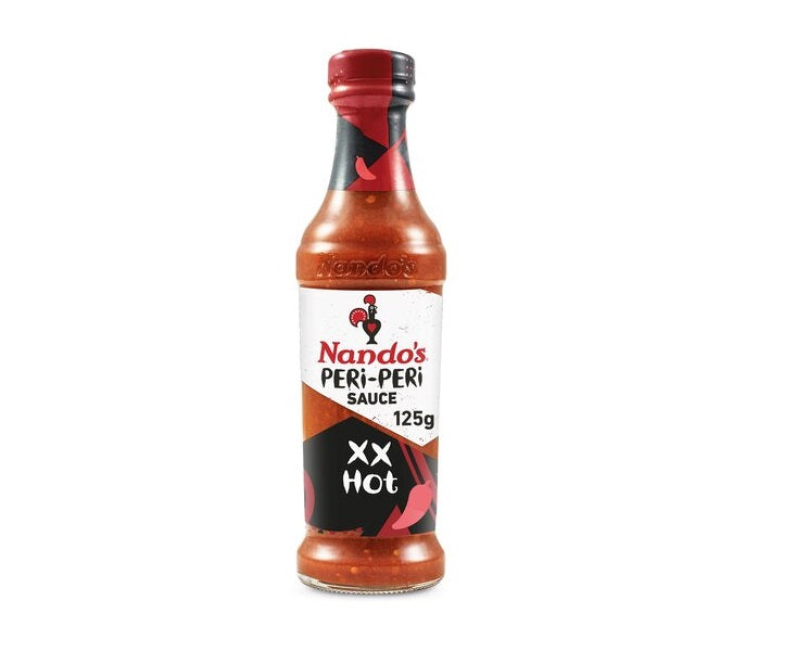 SKNando’s Extra Hot Peri Peri Sauce 125g