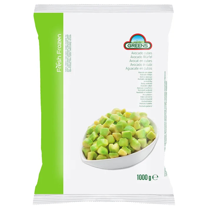MASGreens Frozen Avocado (Bags)-1x1kg-Food