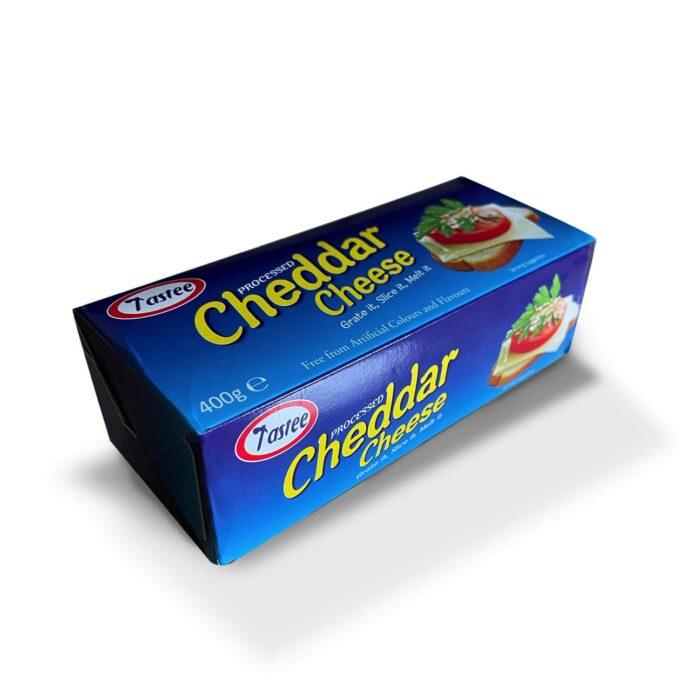 MASTastee Processed Cheddar Cheese 400g Box of 20-Fd