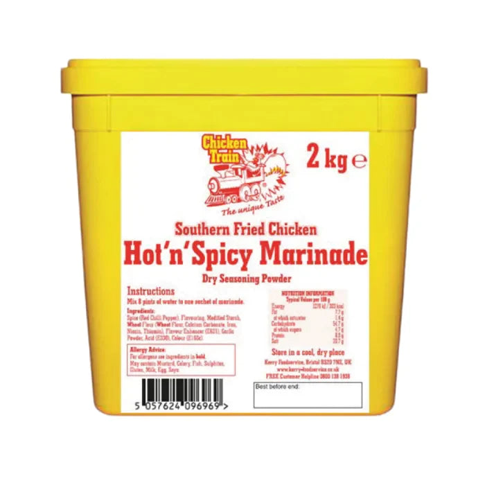 MASChicken Train Southern Fried Hot & Spicy Marinade- 2kg-Food