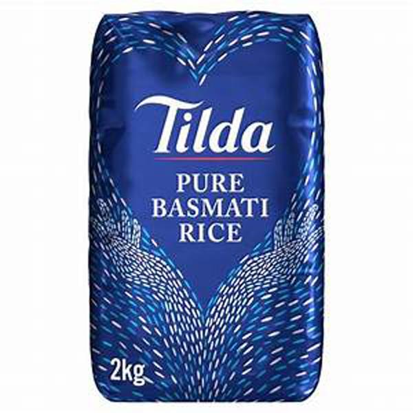 MASTilda Pure Basmati Rice 2kg Box of 4-Fd