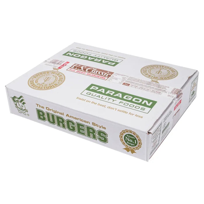 U.S. Classic Halal Beef Burger (4oz) 48pc x113g-Food