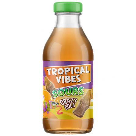 Tropical Vibes Sours Crazy Cola 300ml Case of 15-Fd