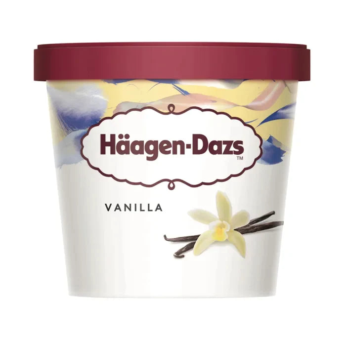 MASHaagen Dazs Vanilla Mini Cup 12pc x 95ml-Food
