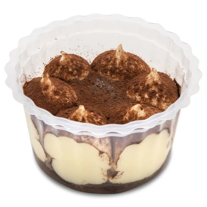 MASDelizia Chocolate & Hazelnut Tiramisu Portions (Alcohol-Free) 16 x 110g-Food
