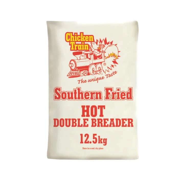 MASChicken Train Southern Fried Hot Double Breader 12.5kg-Food