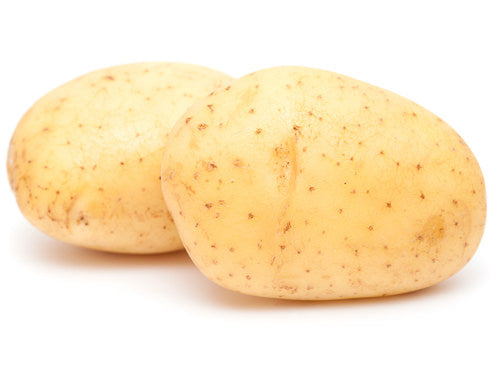 Washed White Potatoes