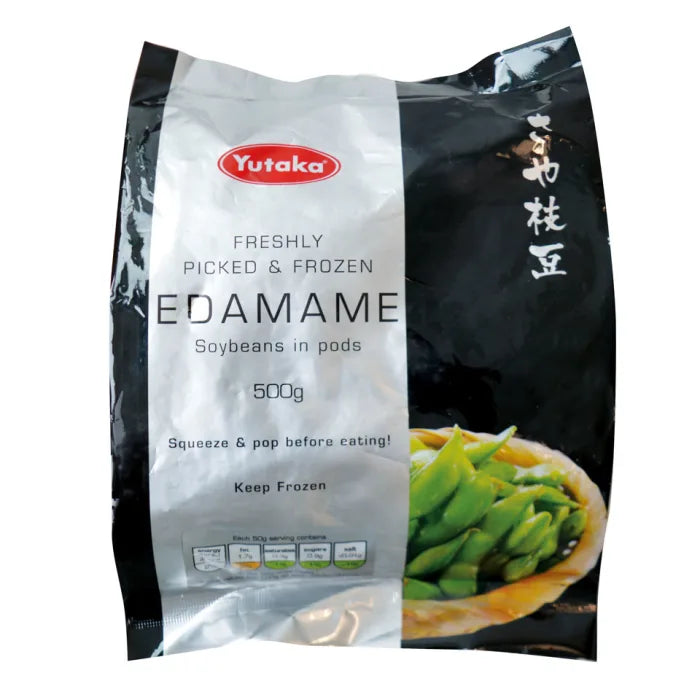 Yutaka Edamame Soybeans with Pods 1x500g-Food
