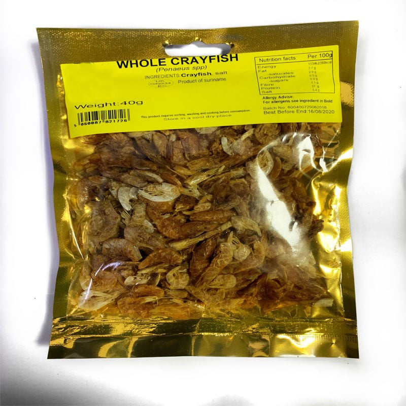 Whole Crayfish 40g-Fd