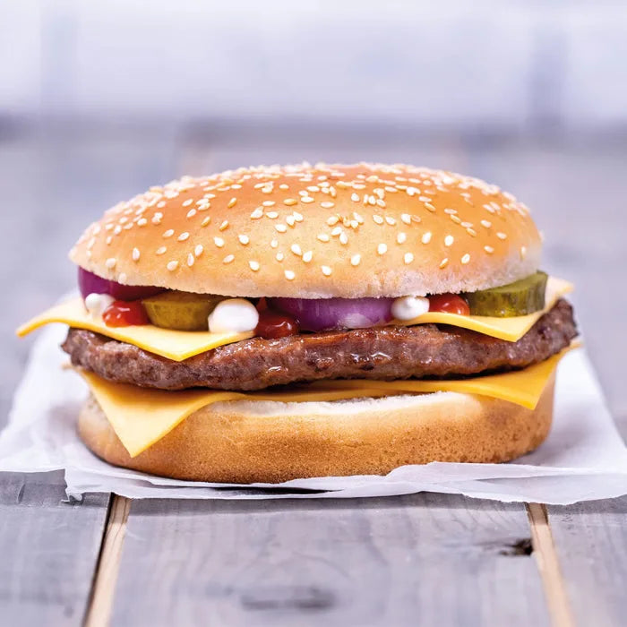 Signature Halal Beef Burgers (4oz) 48 x 113g-Food