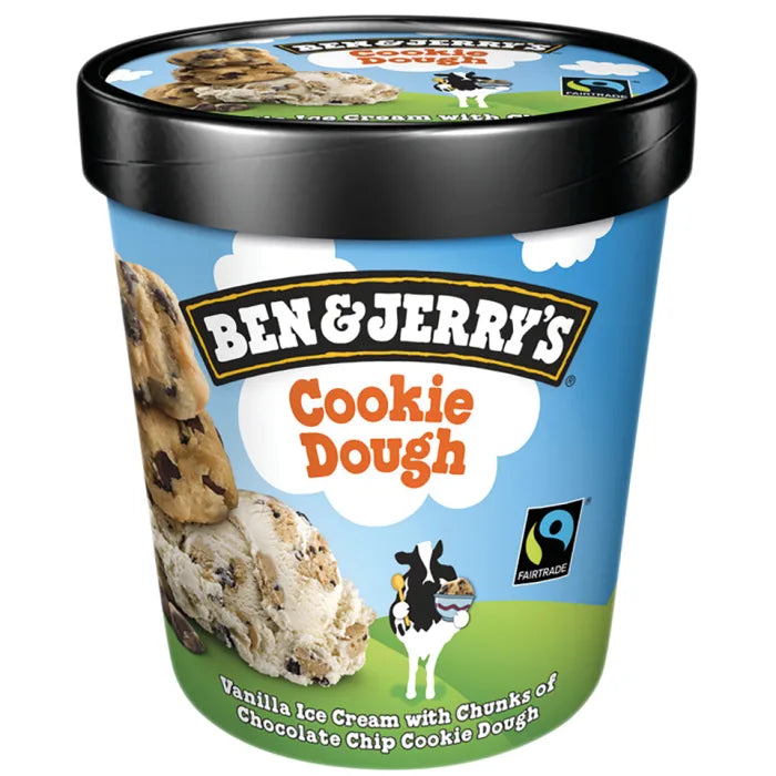 MASBen&Jerry's Cookie Dough 8pc x 465ml-Food