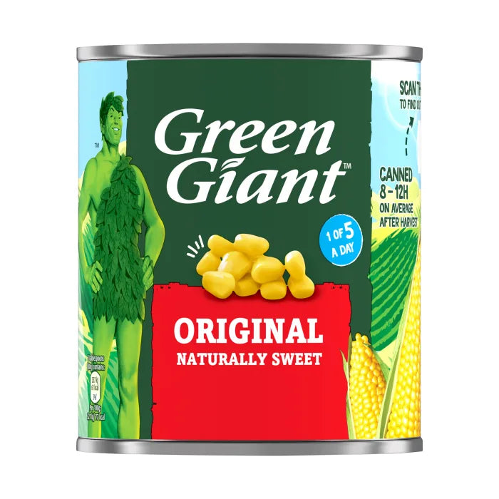 MASGreen Giant Original Sweetcorn 12x340g-Food