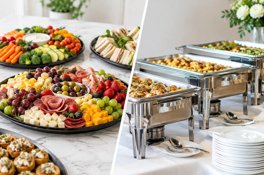 Party Platters Versus Buffet Catering Compared
