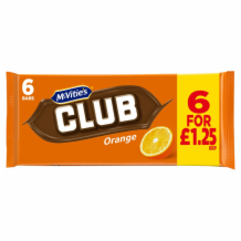Jacob's Club Orange   12x6pk