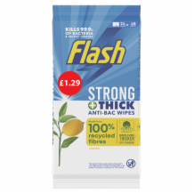 Flash Anti Bacterial Wipes Lemin xxl   8x48's