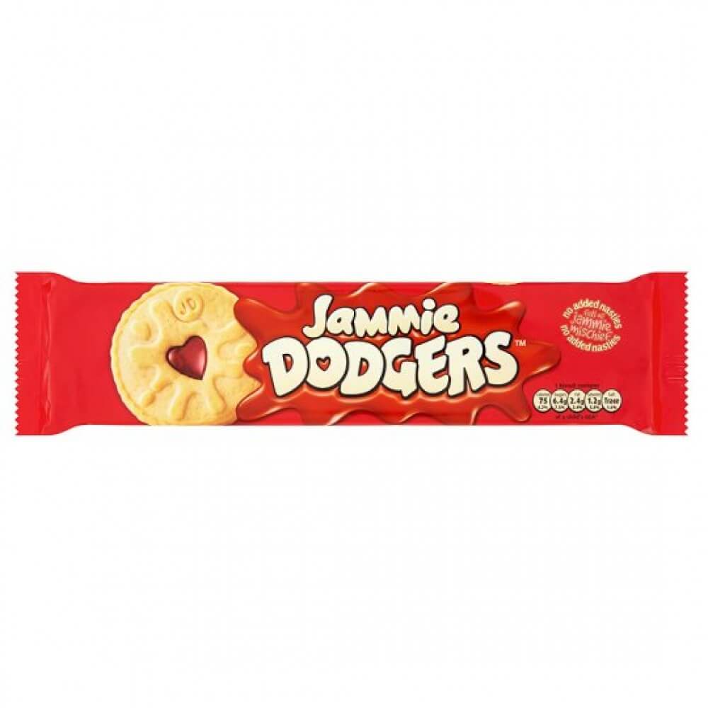 Burtons Jammie Dodgers Raspberry   15x140g