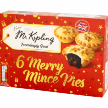 Mr Kipling Snowflake Mince Pies  1x6's