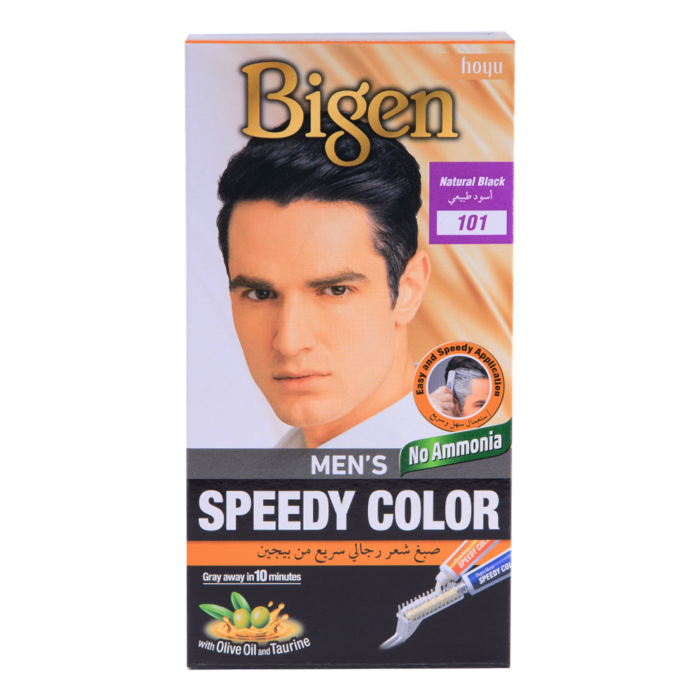 Bigen Mens Speedy -  Natural Black  3x80g