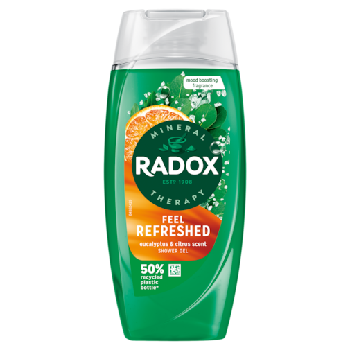 Radox Shower Gel Feel Refreshed   6x225ml