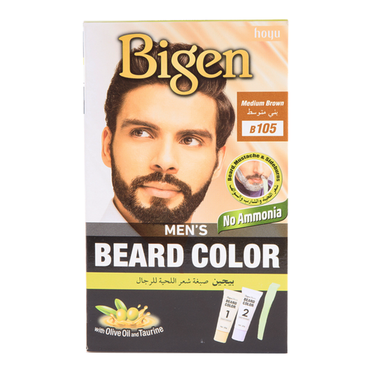 Bigen Beard Colour Mens  Dark Brown  3x40g