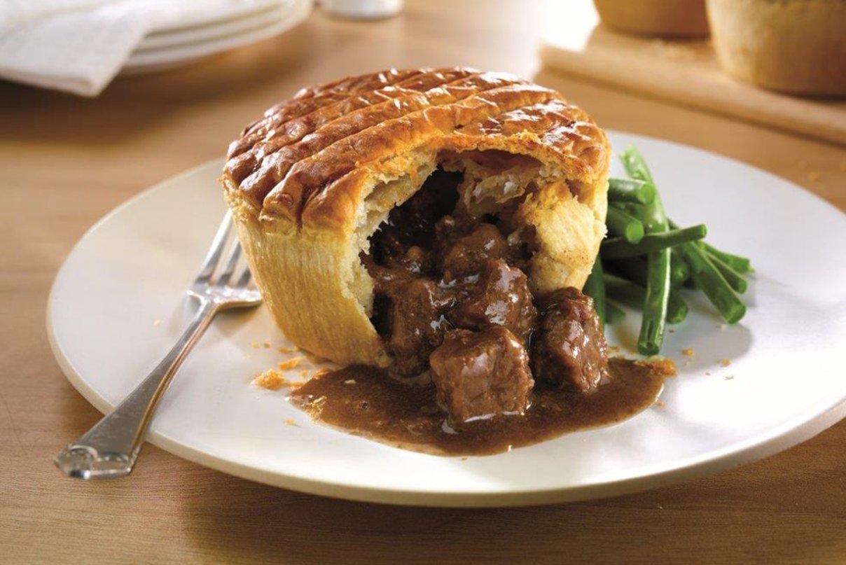 Steak & Ale Premium Pie 12 x 215g Ready Meals Asetena Pa 