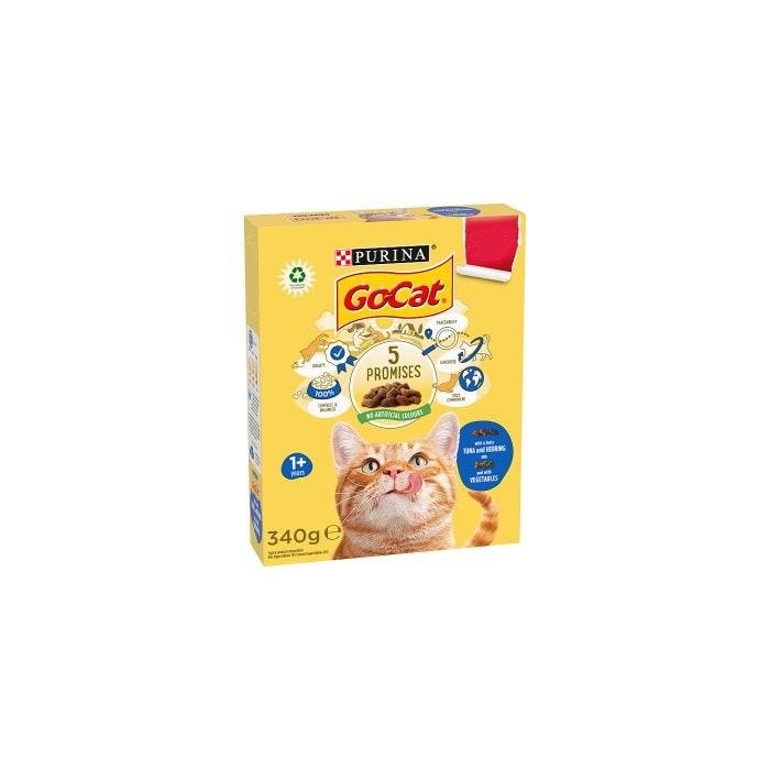 Go-cat Tuna&herring&veg   6x340g