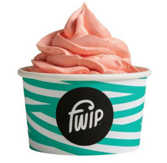 FWIP Strawberry Sorbet Cartridge Machine use only 18x160ml