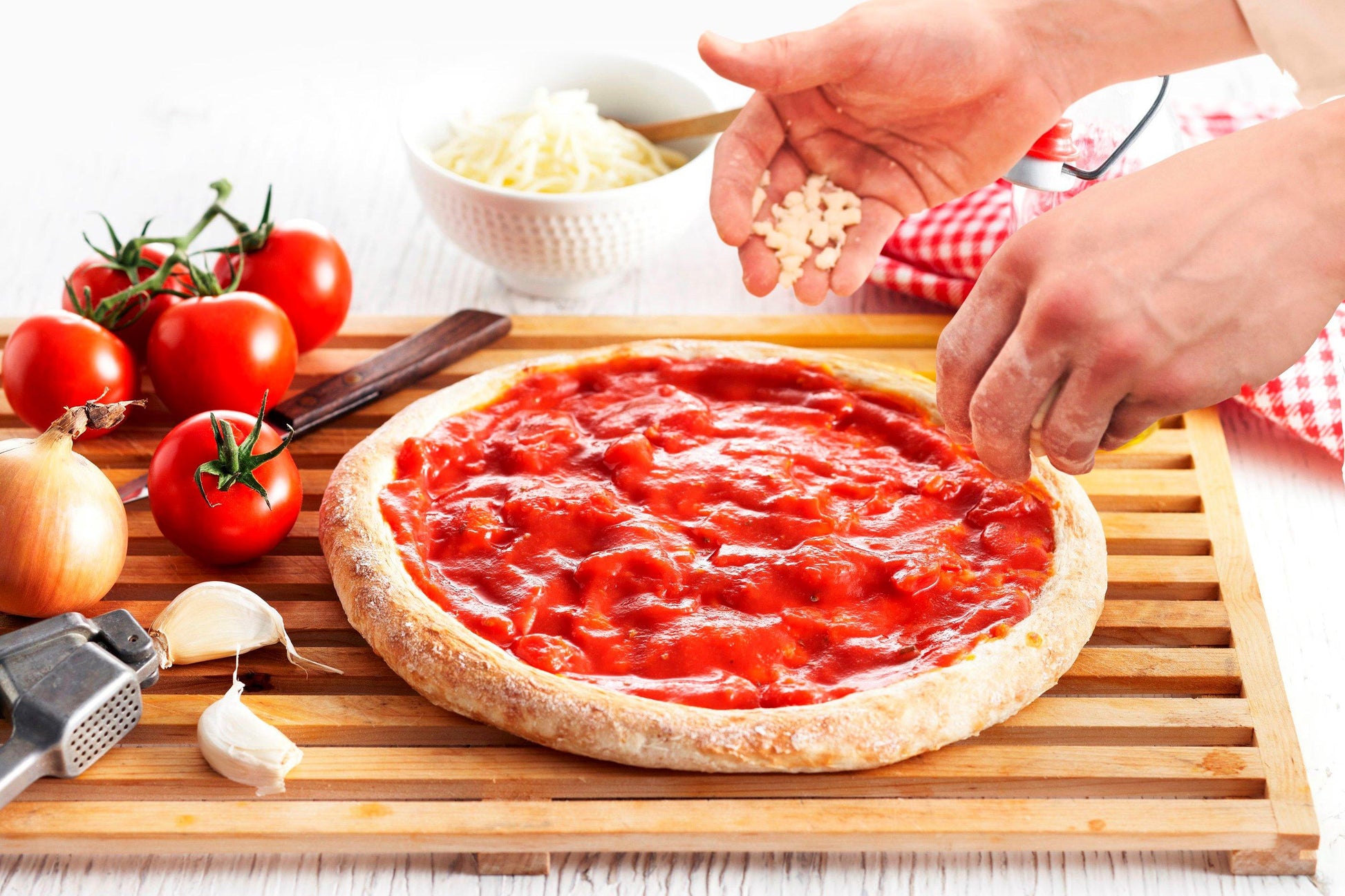 Dr. Oetker Professional Rising Dough Pizza Base with Passata 1 x 22 Ready Meals Asetena Pa 