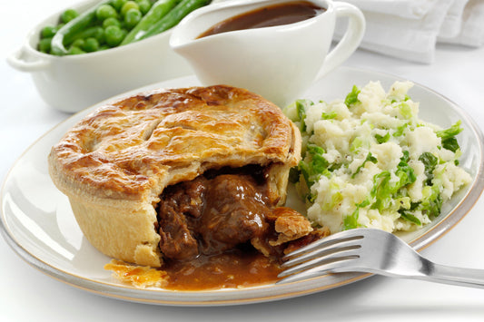 Toms Pies Steak & Ale Pie 24 x 260g Ready Meals Asetena Pa 