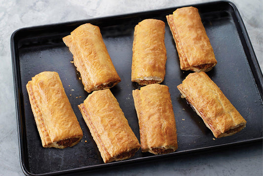 Proper Cornish Unbaked Sausage Roll 60 x 120g Ready Meals Asetena Pa 