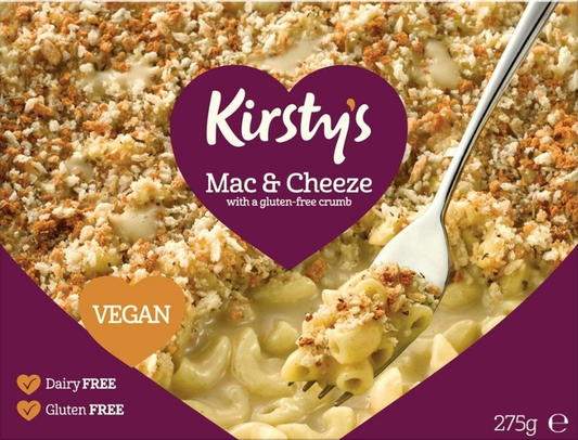 Kirsty's Vegan Mac & Cheeze 9x300g