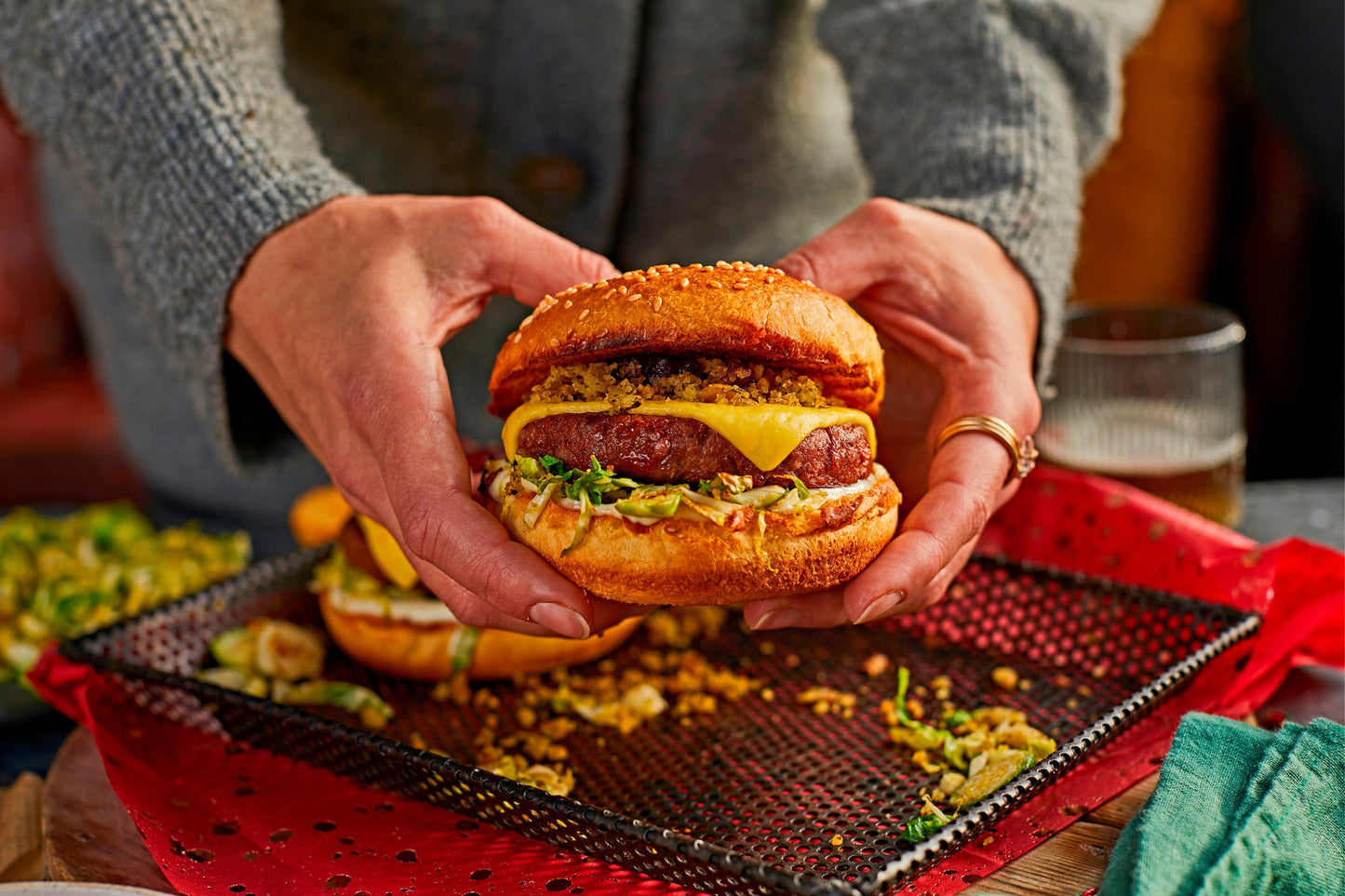 Moving Mountains Plant-Based Burger 20 x 113g Ready Meals Asetena Pa 
