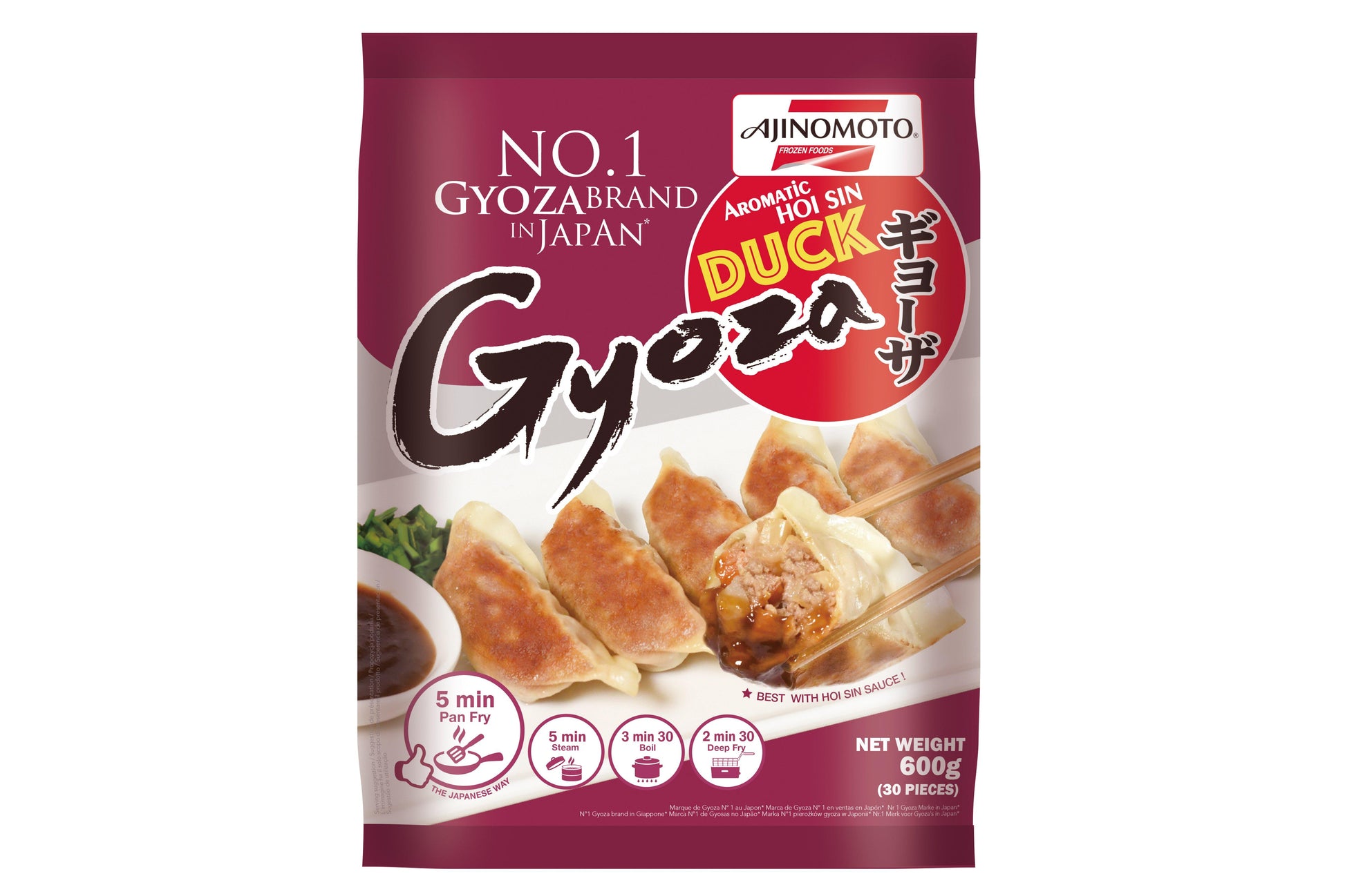 Duck Gyoza 30 x 20g Ready Meals Asetena Pa 