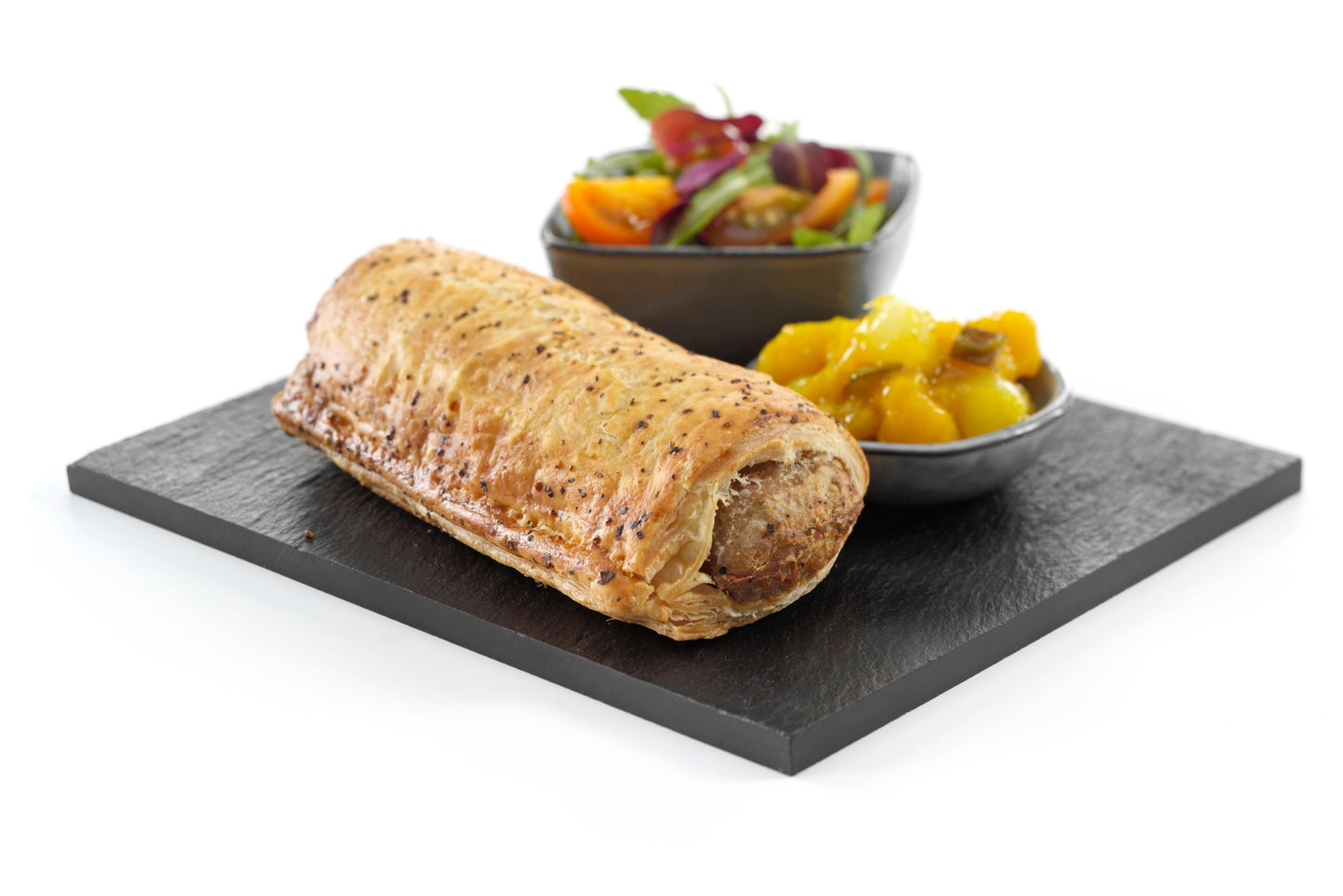 Wright's 6" Unbaked British Pork Sausage Roll 40 x 190g Ready Meals Asetena Pa 