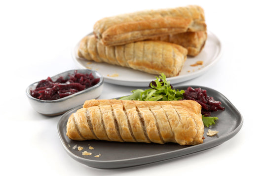 Brakes 6" Unbaked Vegan Sausage Roll 50 x 120g Ready Meals Asetena Pa 