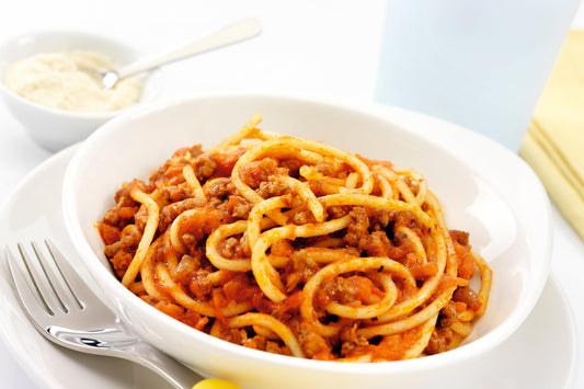 Sysco Essentials Spaghetti Bolognese 12 x 400g Ready Meals Asetena Pa 