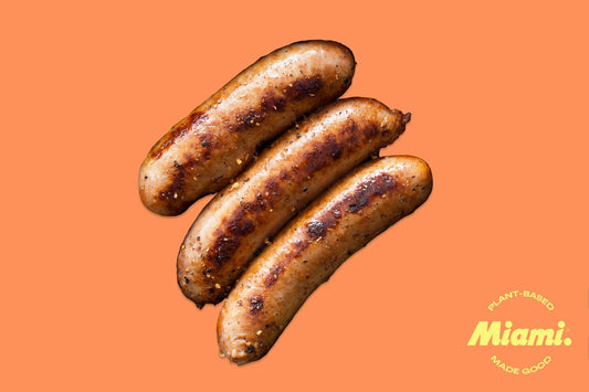 Miami Vegan Lincolnshire Sausages 90 x 40g Ready Meals Asetena Pa 