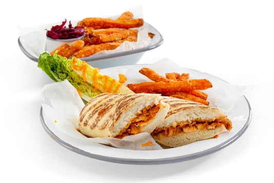 Tiffin Sandwiches BBQ Cajun Chicken Panini 1 x 24 Ready Meals Asetena Pa 