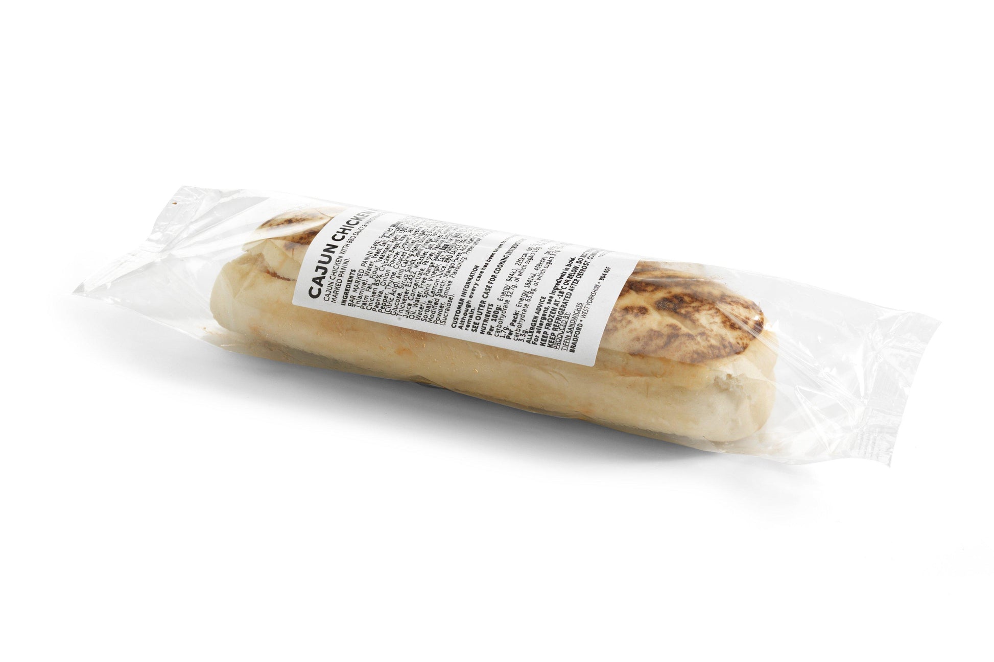 Tiffin Sandwiches BBQ Cajun Chicken Panini 1 x 24 Ready Meals Asetena Pa 