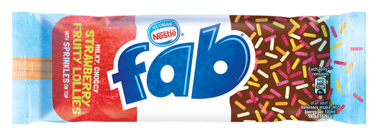 Fab Strawberry Stick 32x58ml