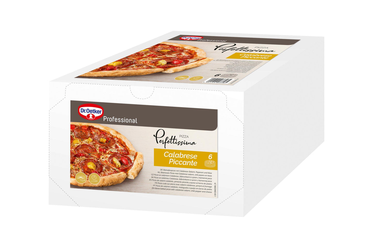 Dr. Oetker  Pizza Perfettissima Spicy Calabrese Piccante 1 x 6 Ready Meals Asetena Pa 