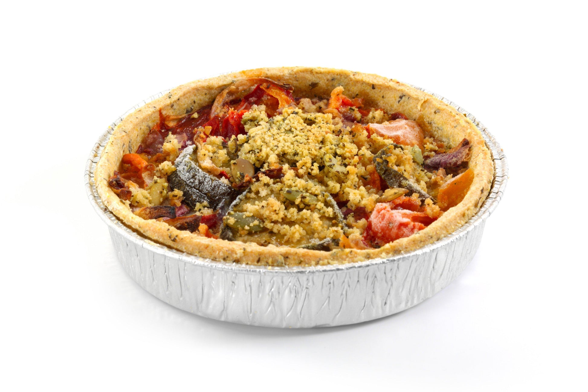 Mediterranean Vegetable & Basil Tart 12 x 260g Ready Meals Asetena Pa 