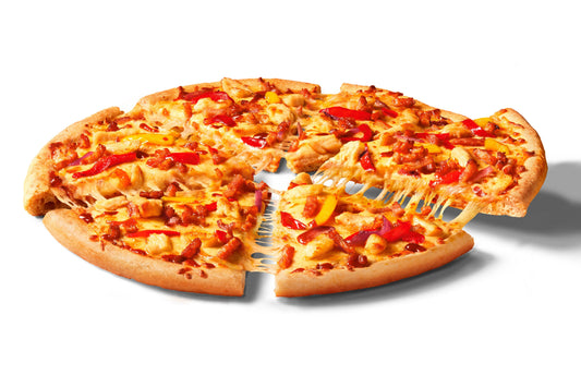 Goodfella's BBQ Chicken & Bacon Takeaway Classic Pizza 11" 1 x 7 Ready Meals Asetena Pa 