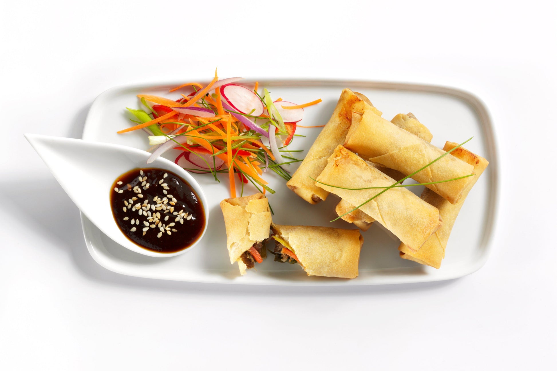 Daloon Mini Duck Spring Rolls 100 x 20g Ready Meals Asetena Pa 