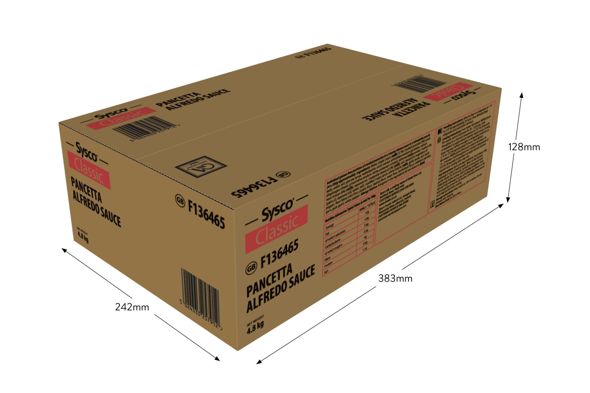 Sysco Classic Bolognaise Sauce 24 x 200g Ready Meals Asetena Pa 