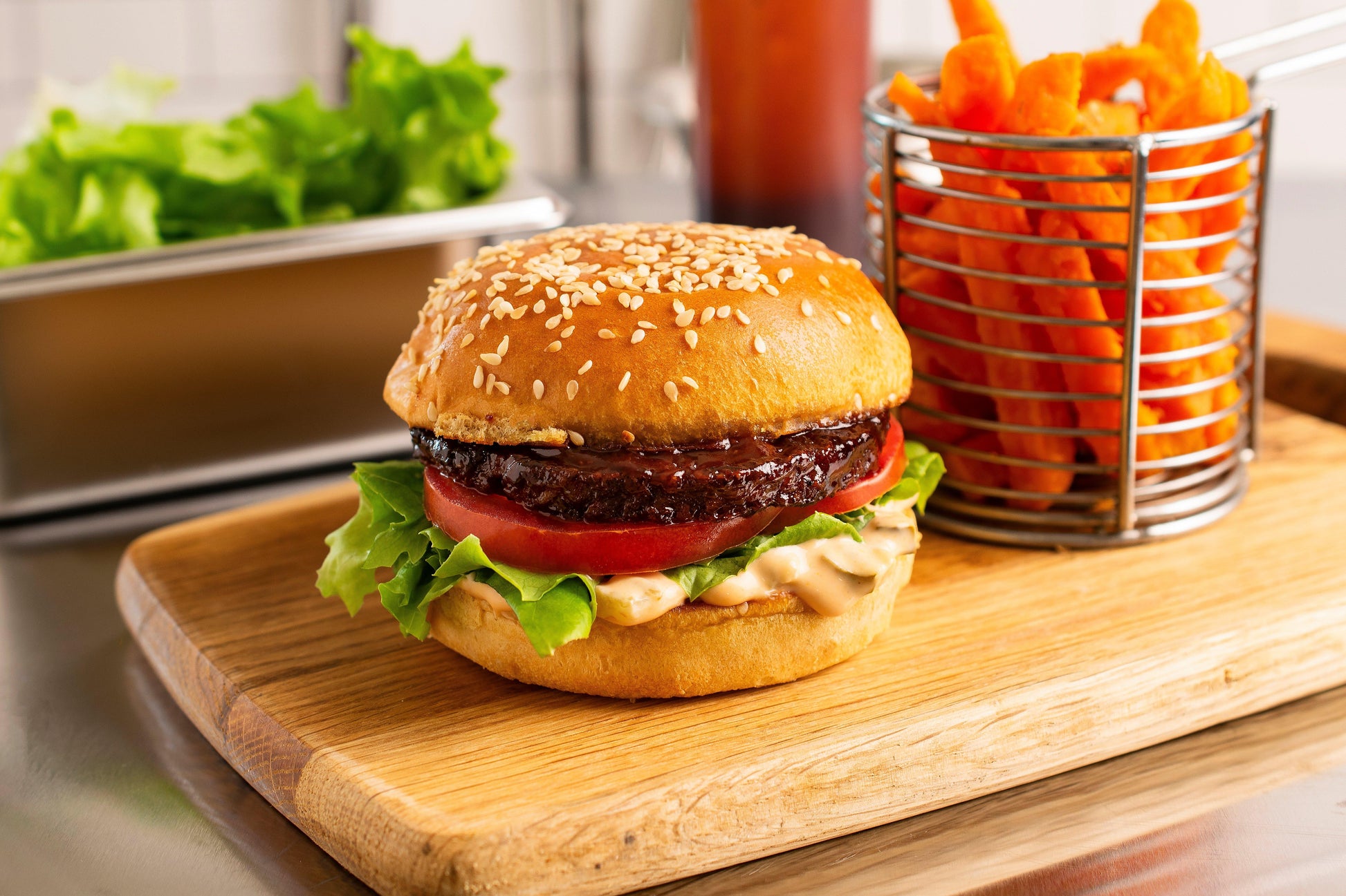 Beyond Meat Stack Burger 60 x 76g Ready Meals Asetena Pa 