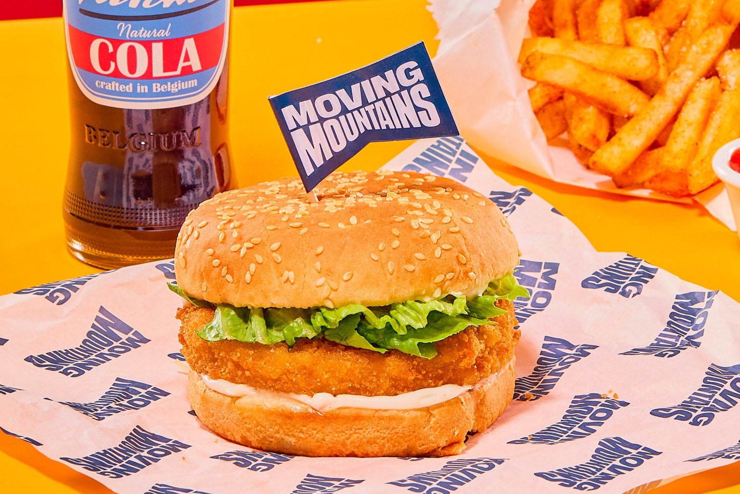 Moving Mountains No Chicken Burgers 18 x 125g Ready Meals Asetena Pa 