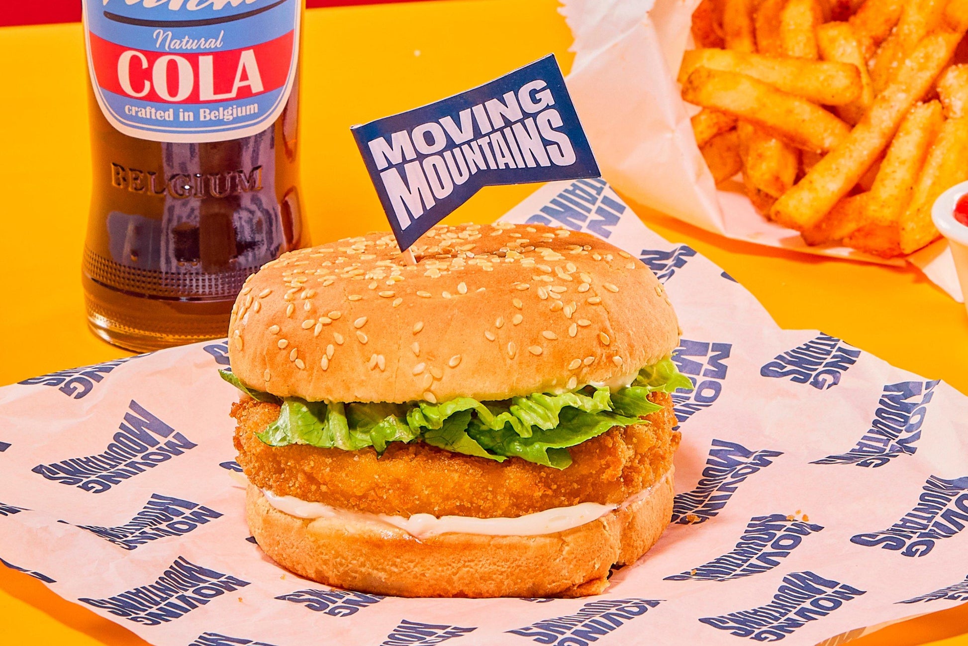 Moving Mountains No Chicken Burgers 18 x 125g Ready Meals Asetena Pa 