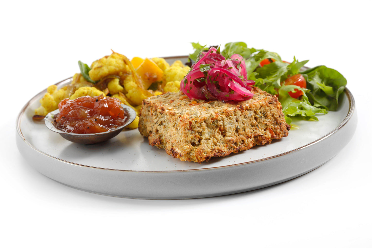 Sysco Simply Plant Based Chestnut & Seed Roast 12 x 120g Ready Meals Asetena Pa 